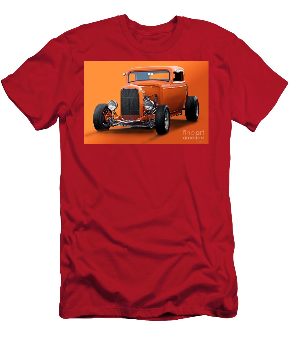 17 1932 Ford Three Window Coupe Dave Koontz T-Shirt