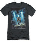 Alien Encounter in the Forest Hyena Portrait Adrien Efren T-Shirt
