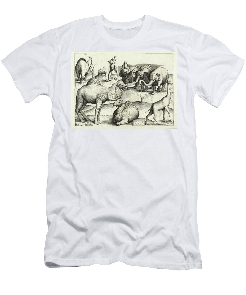Animal Paintings From Ancient Rome Table 3 Antonio Lafrere 1528 Italian School T-Shirt