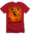 Double Exposure Portrait of African Hyena Art Momente T-Shirt