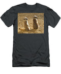 Meerkats Basking in the Sun Ernie Janes Natureplcom T-Shirt