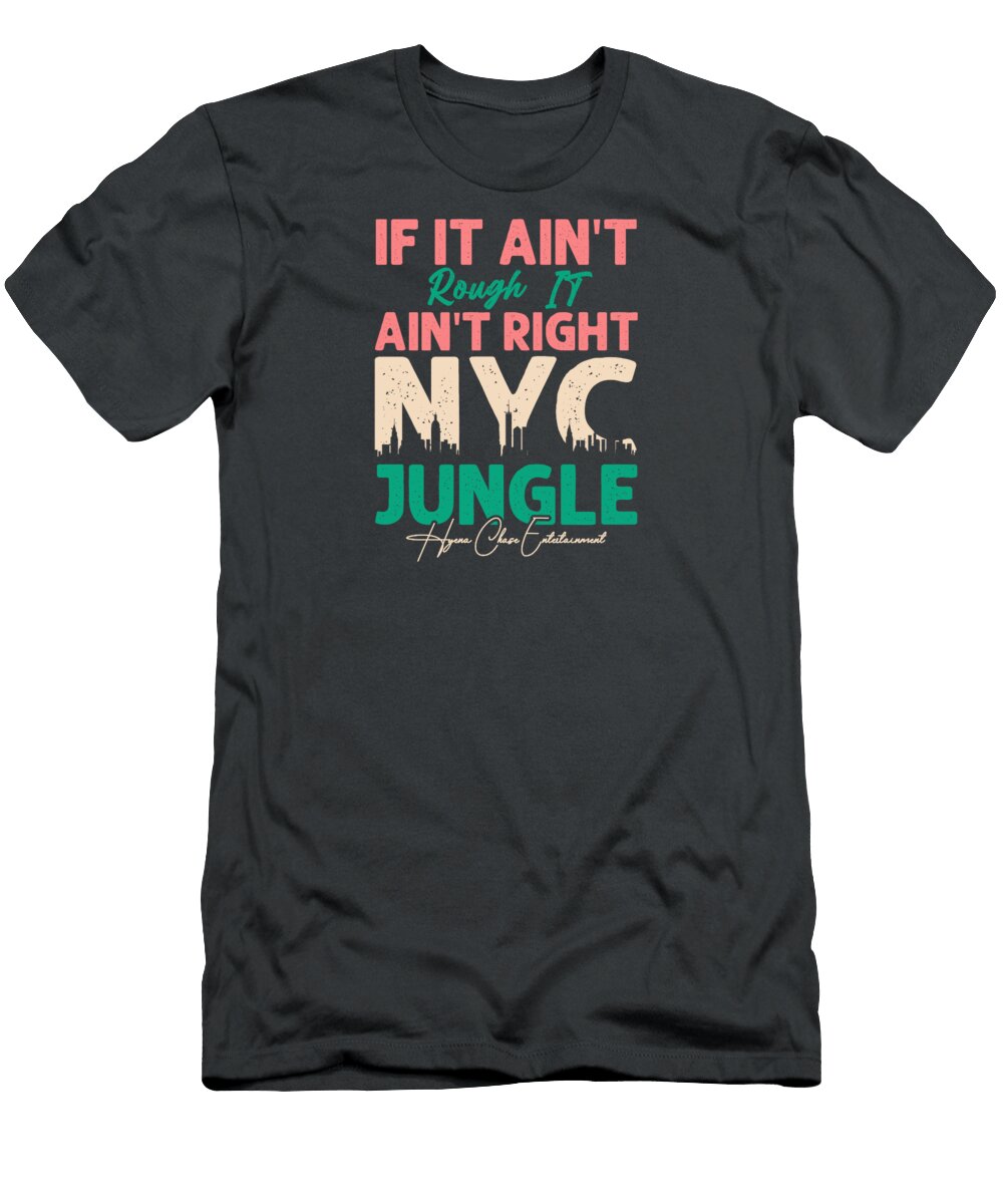 NYC Jungle Color Hyena Chase Entertainment T-Shirt