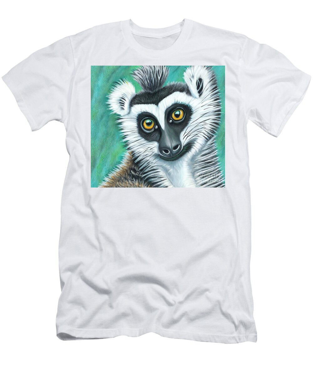 Painting Lee Mee Animal Cute Mammal Illustration N Akkash T-Shirt
