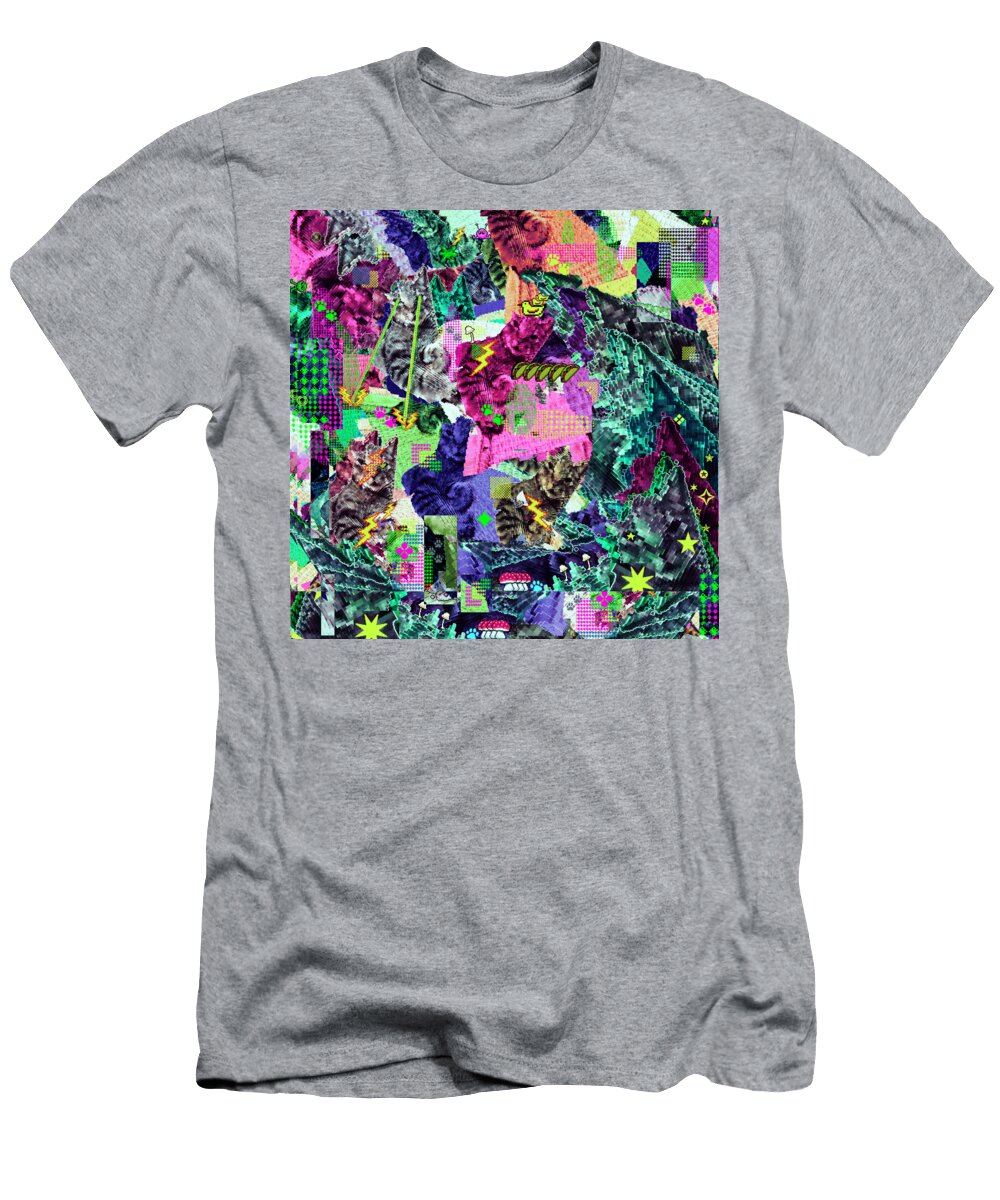 Tabby Splash Guruguru Hyena T-Shirt